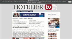 Desktop Screenshot of hoteliertv.net