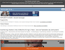 Tablet Screenshot of hoteliertv.net